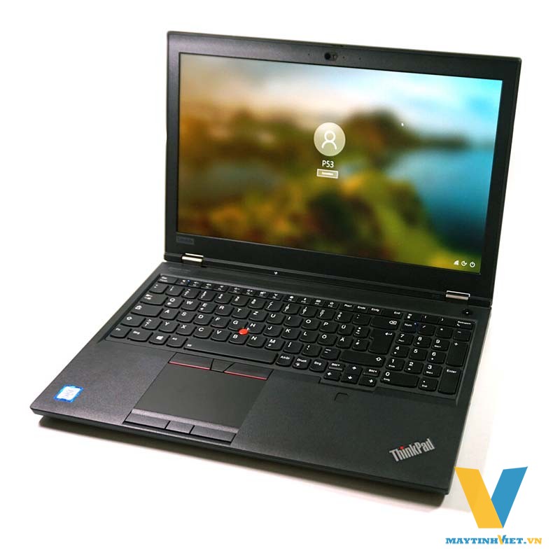 Máy tính Lenovo ThinkPad P53 có thiết kế đơn giản, sắc nét