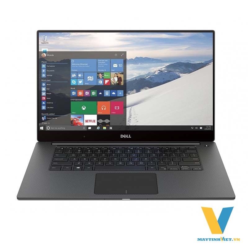 Laptop Dell Core I7 mới XPS 15 9550 mang thiết kế đẹp
