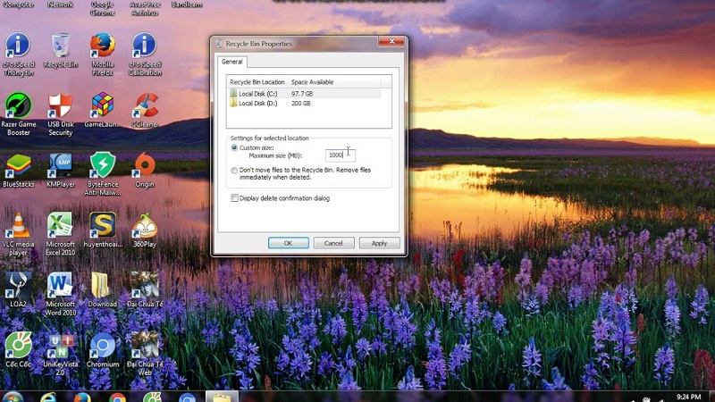 Cách reset laptop dell win 7 thông qua đĩa cài đặt Windows
